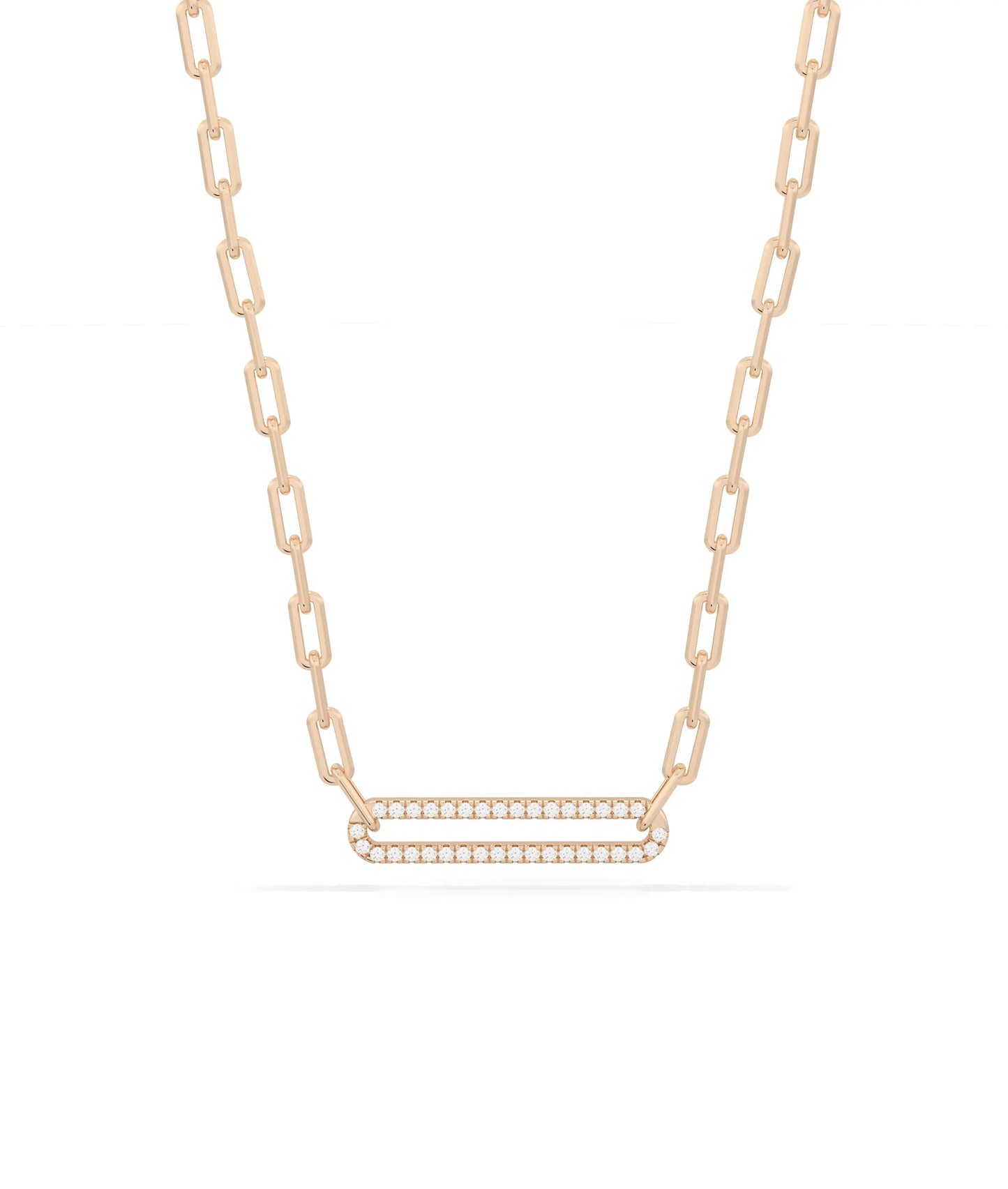 Paper Clip Necklace - 79e | Everyday 14K Gold Jewelry
