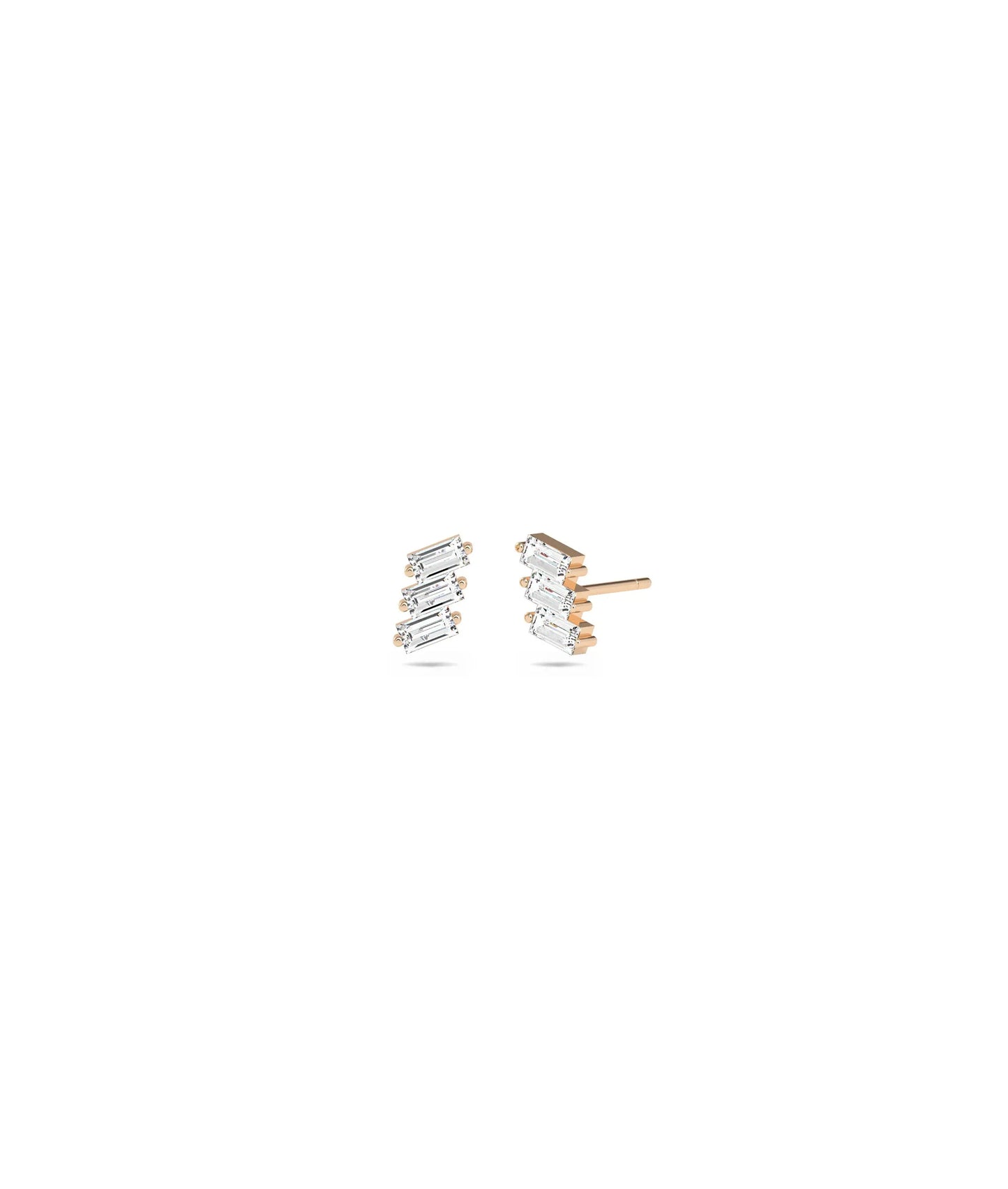 Diamond Stud Earrings - 79e | Everyday 14K Gold Jewelry