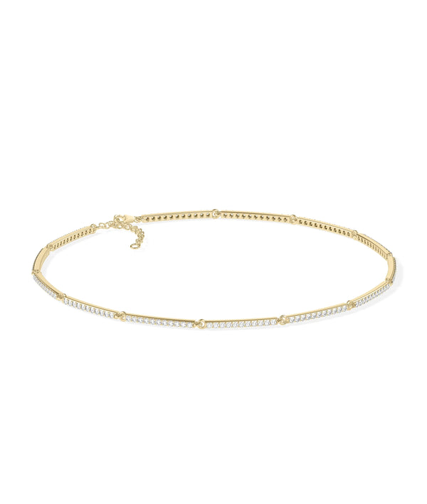 Diamond Pave Link Bracelet - 79e | Everyday 14K Gold Jewelry alternate view