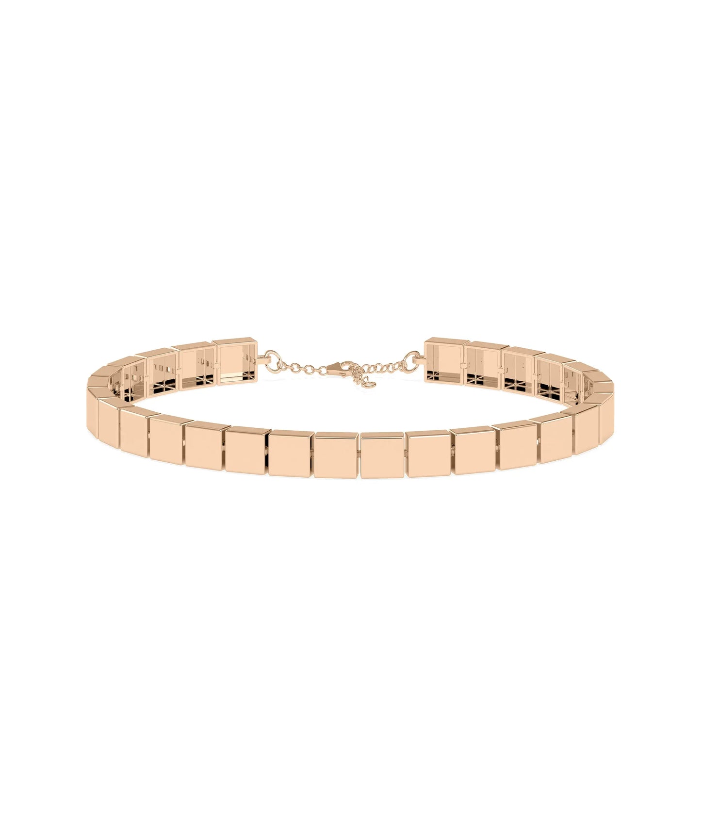 Gold Cushion Link Bracelet - 79e | Everyday 14K Gold Jewelry