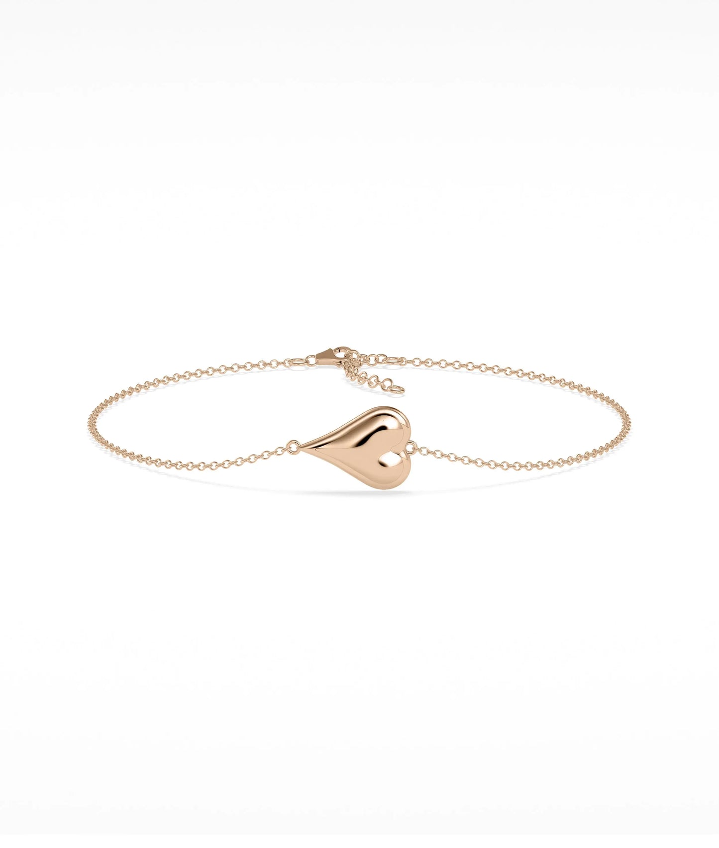 Bubble Heart Bracelet - 79e | Everyday 14K Gold Jewelry