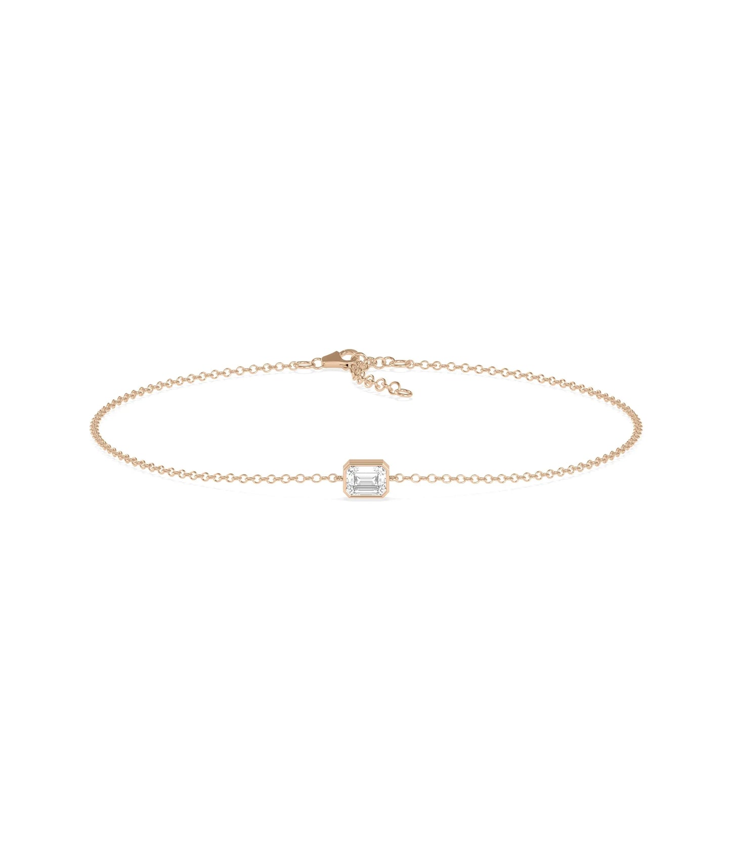 Diamond Solitaire Bracelet - 79e | Everyday 14K Gold Jewelry