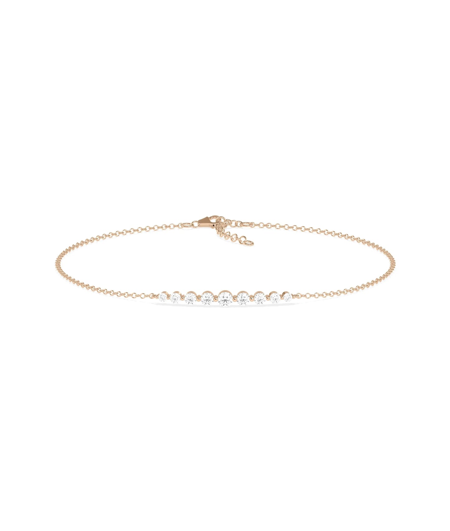 Diamond Graduating Bracelet - 79e | Everyday 14K Gold Jewelry