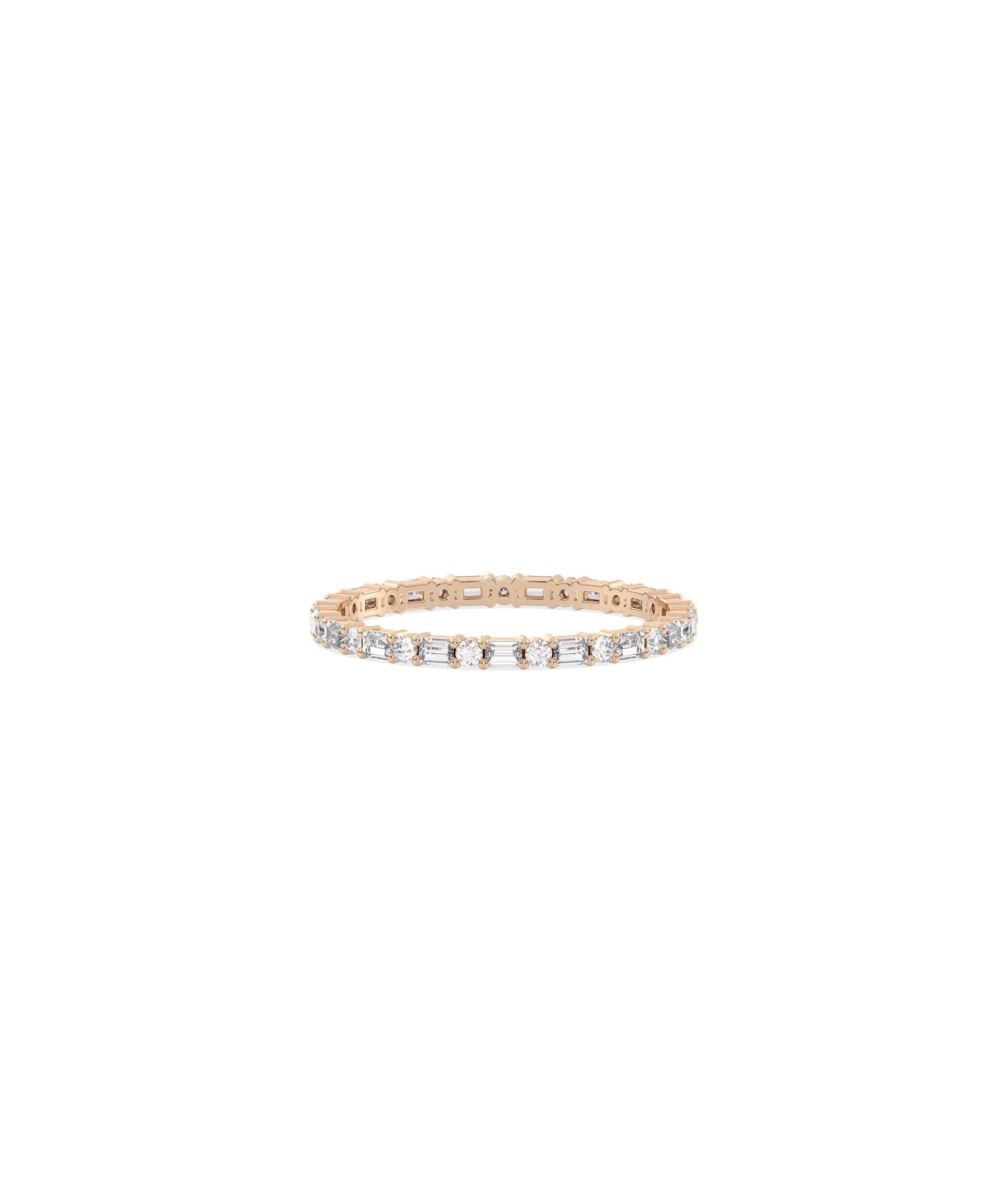 Eternity Diamond Band Ring - 79e | Everyday 14K Gold Jewelry