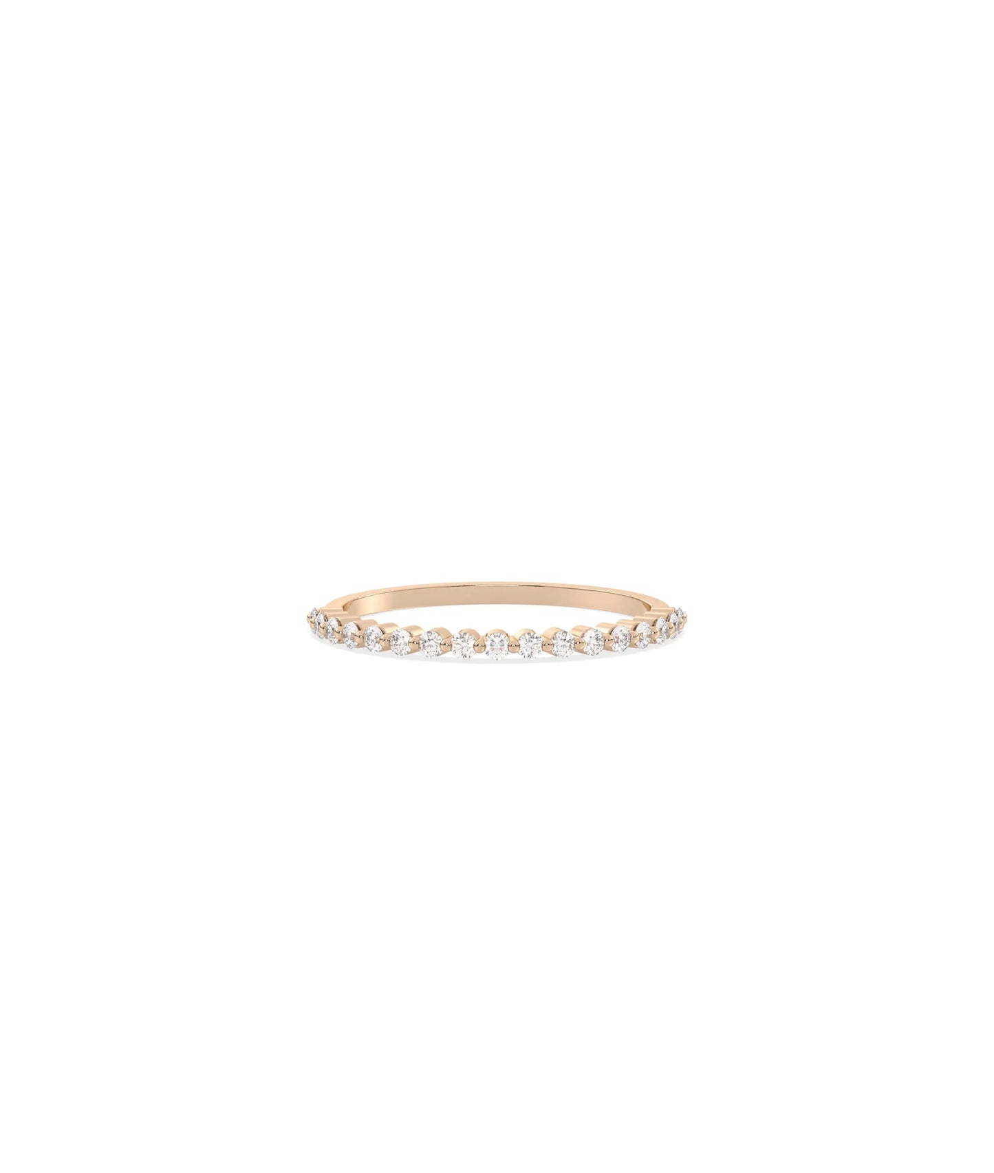 Sparkles Diamond Band Ring - 79e | Everyday 14K Gold Jewelry