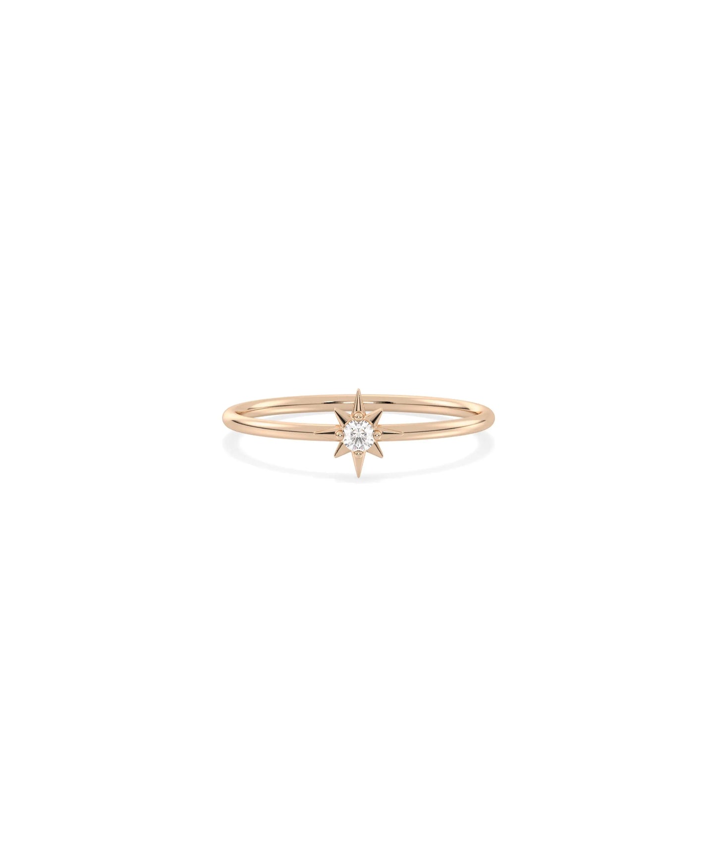 Star Band Ring - 79e | Everyday 14K Gold Jewelry