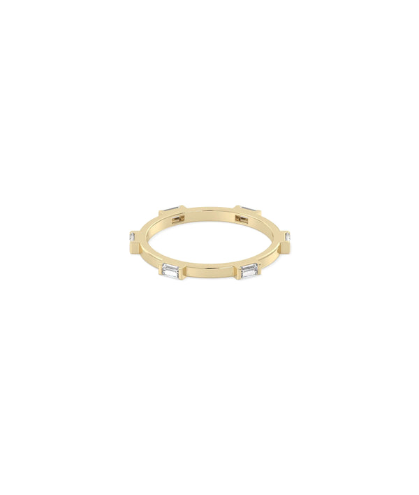 Diamond Station Eternity Band Ring - 79e | Everyday 14K Gold Jewelry alternate view