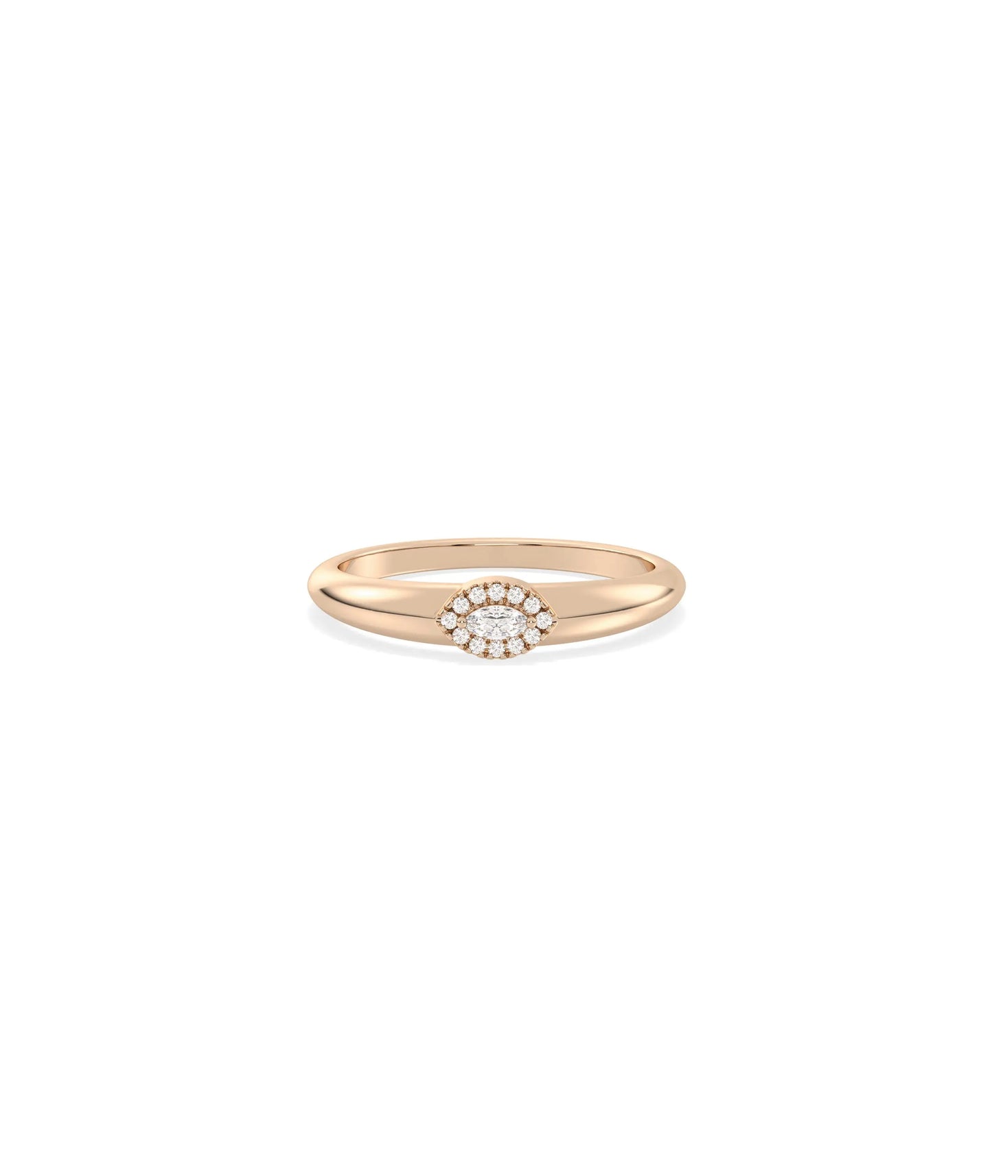 Marquise Diamond Ring - 79e | Everyday 14K Gold Jewelry