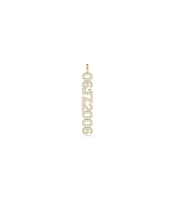 Custom Date Solitaire Bezel yellow gold meaningful commemorative sparkle