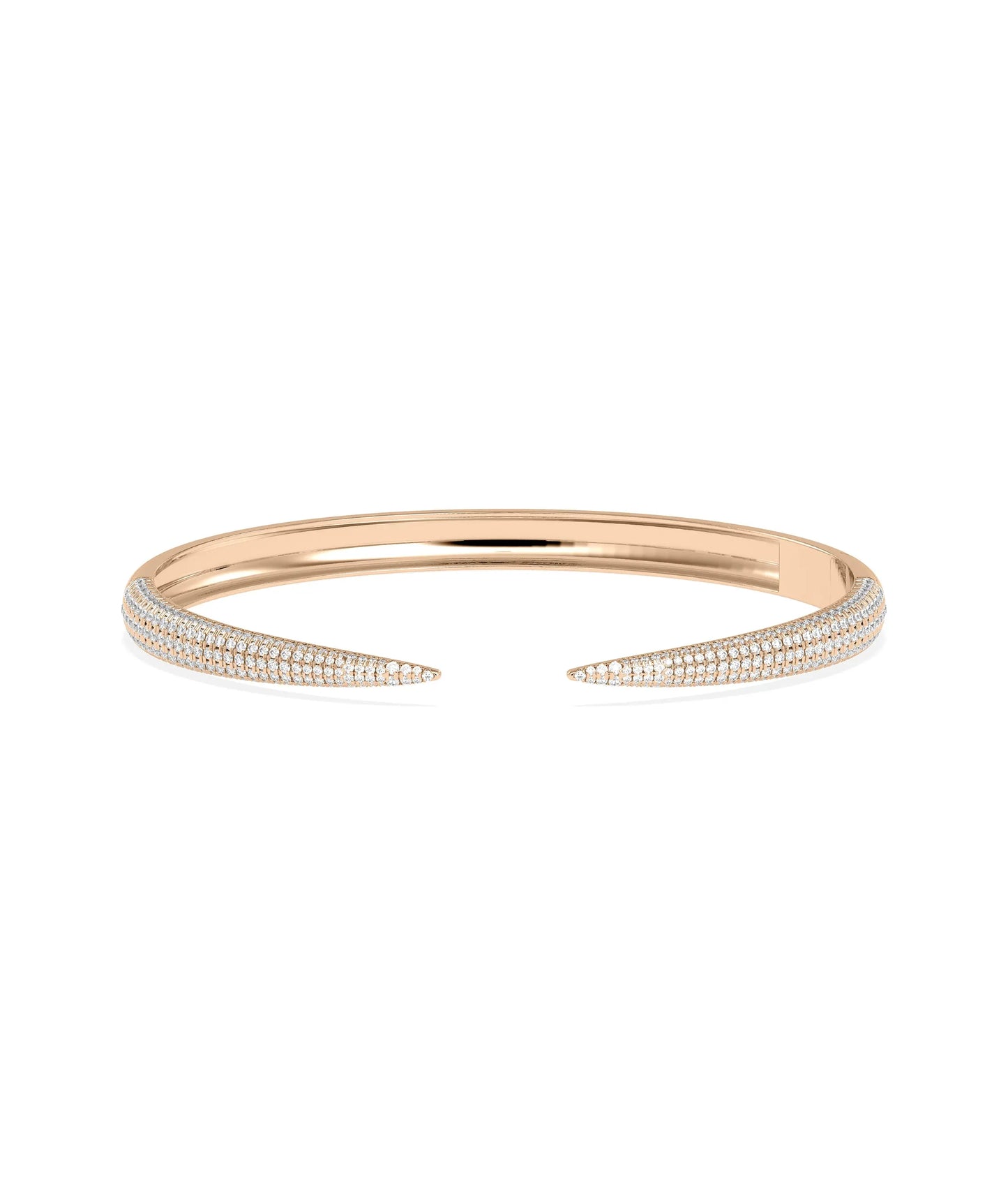 Split Shank Diamond Cuff - 79e | Everyday 14K Gold Jewelry