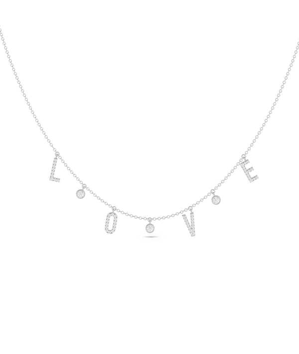 White gold Mantra Pave Station personalized design alternate view