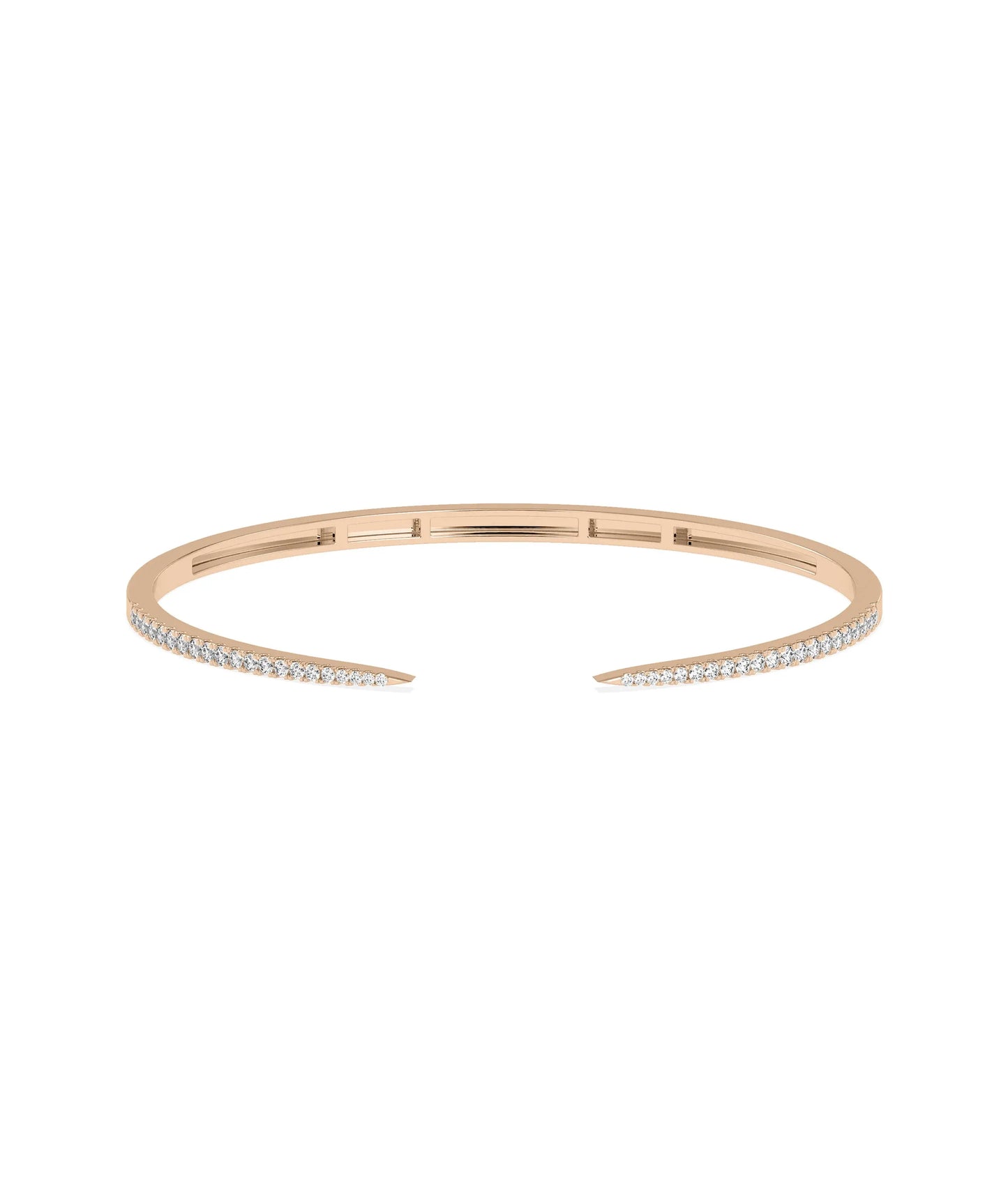 Split Shank Diamond Cuff - 79e | Everyday 14K Gold Jewelry