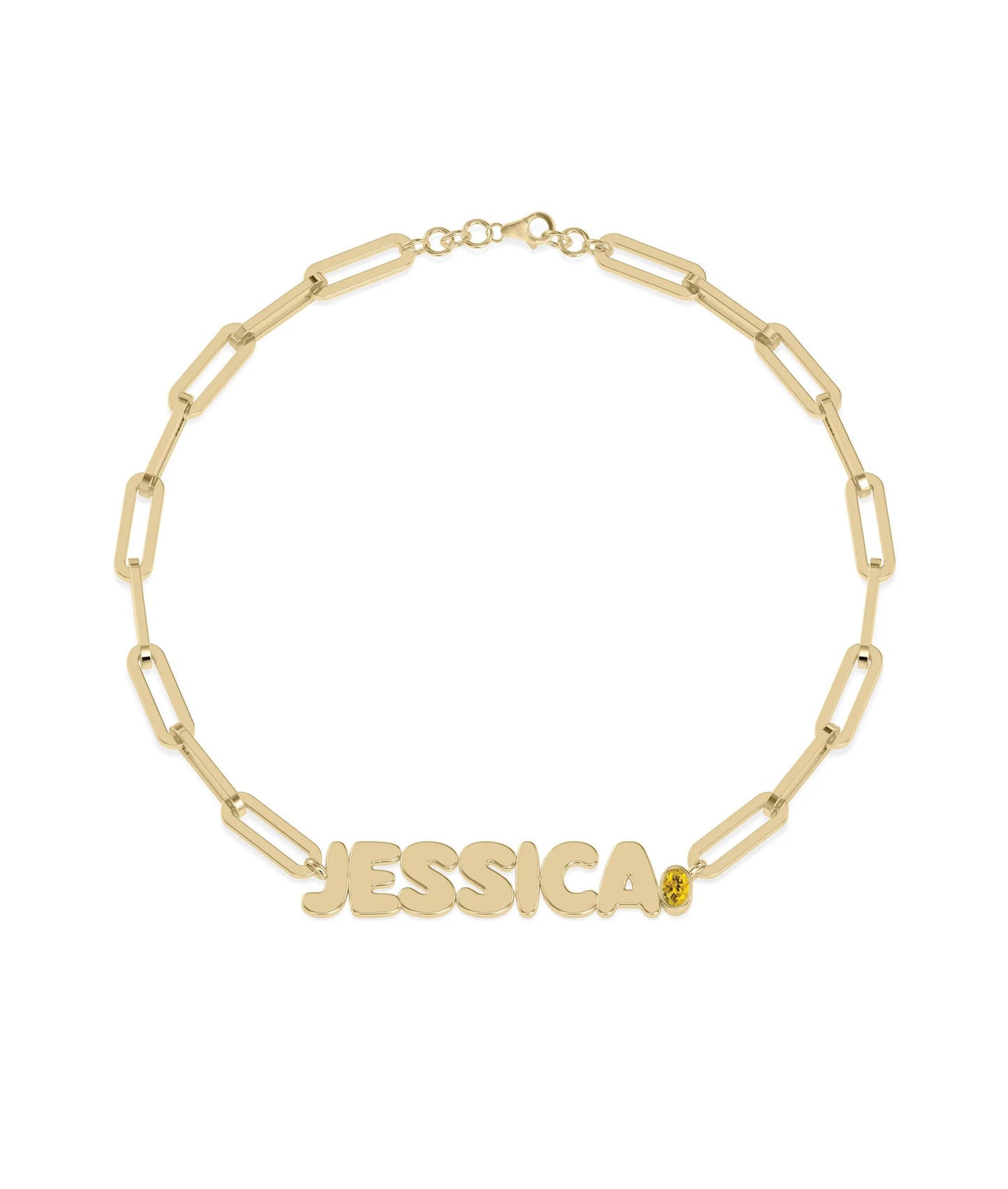 Birthstone Initials Bracelets - 79e | Everyday 14K Gold Jewelry