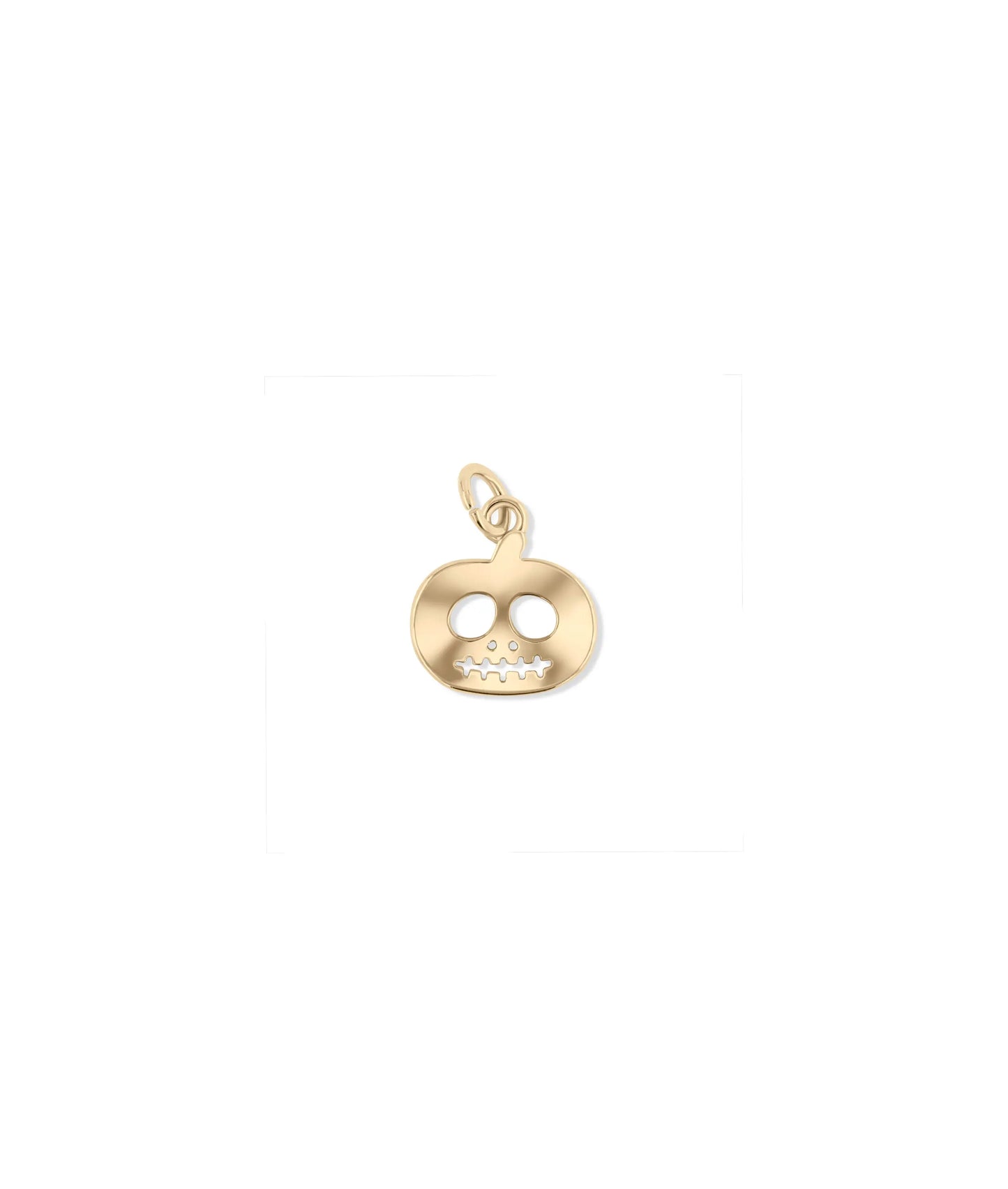 Rose gold Pumpkin Charm featuring fall style