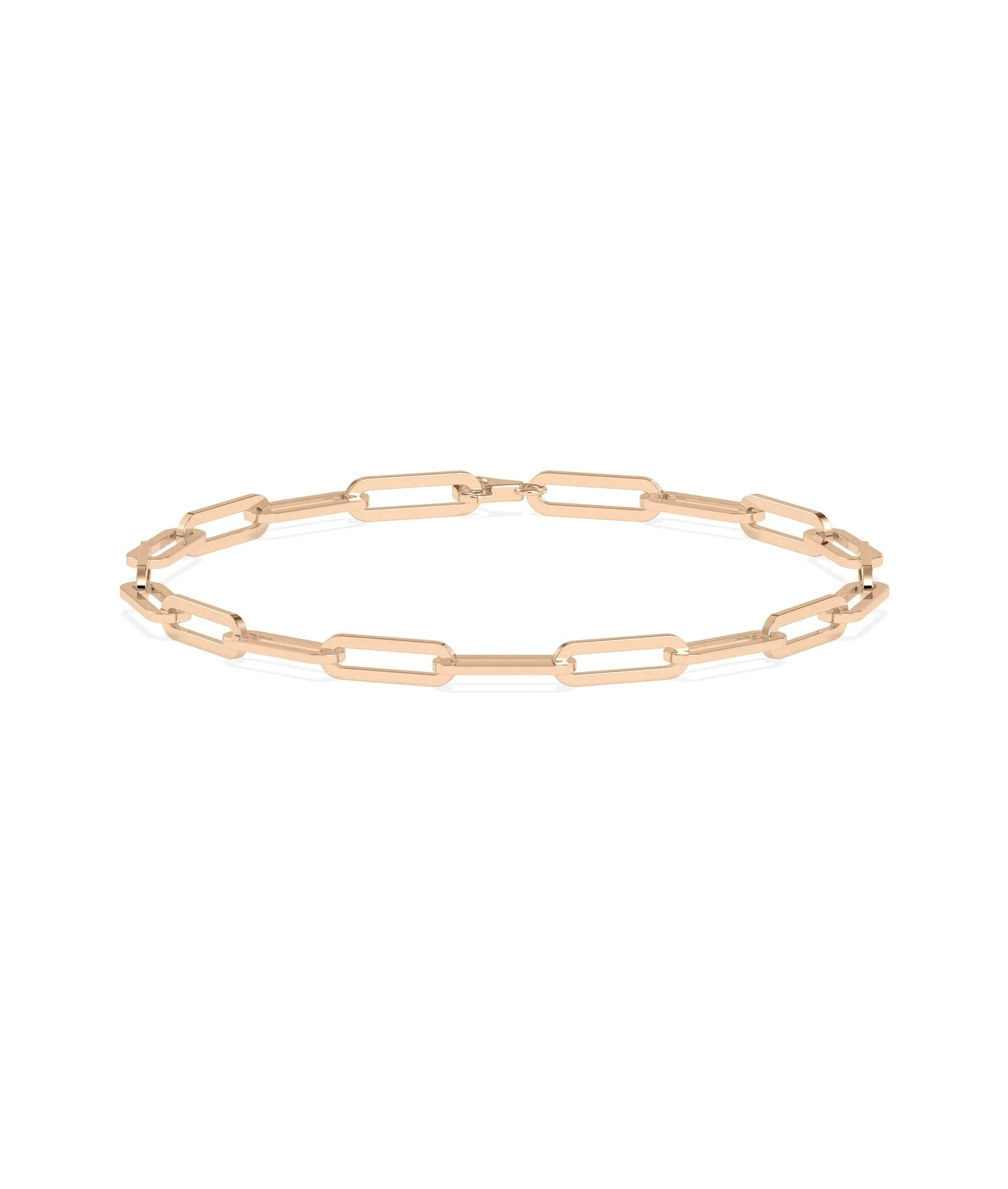 Paper Clip Gold Bracelet - 79e | Everyday 14K Gold Jewelry