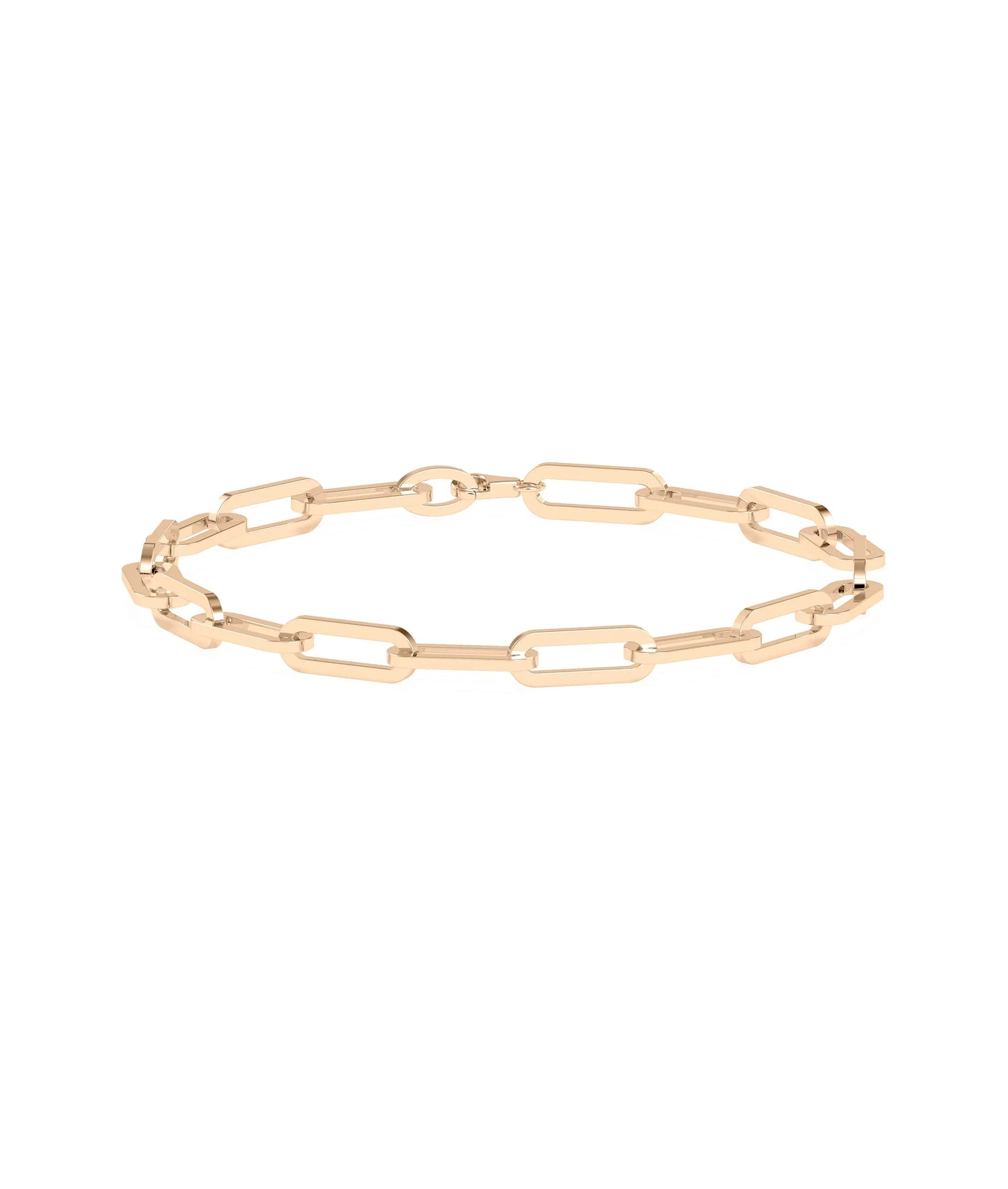 Paper Clip Gold Bracelet - 79e | Everyday 14K Gold Jewelry