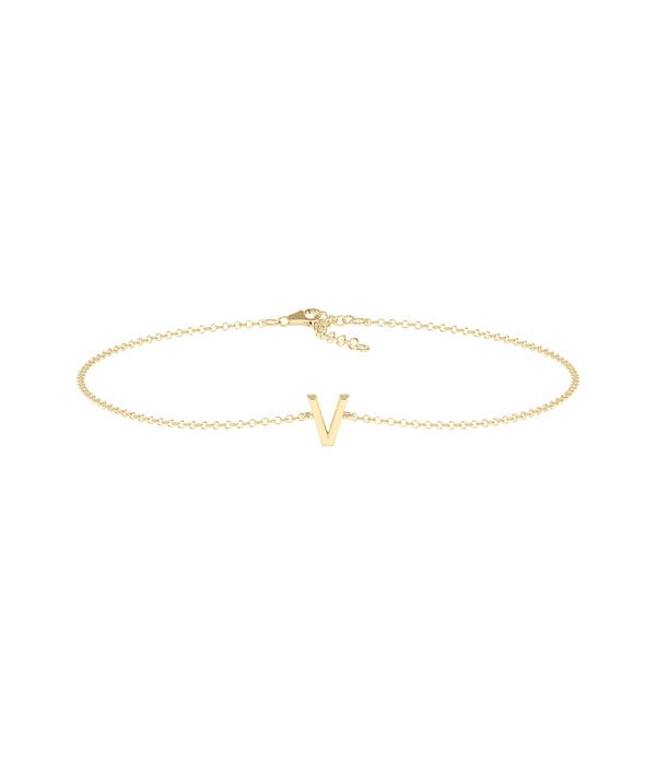 Initial Gold Bracelet media