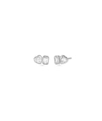 Toi-Et-Moi Diamond Solitaire Stud Earring media
