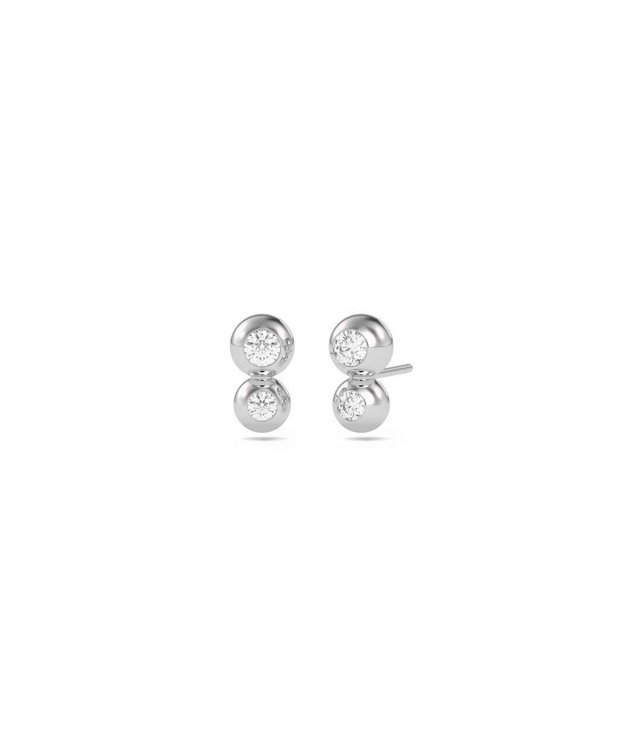 Diamond Stud Earrings media