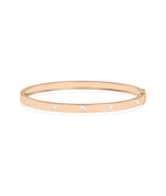 Bezel Diamond Station Bangle media
