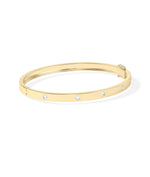 Bezel Diamond Station Bangle media