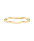 Bezel Diamond Station Bangle
