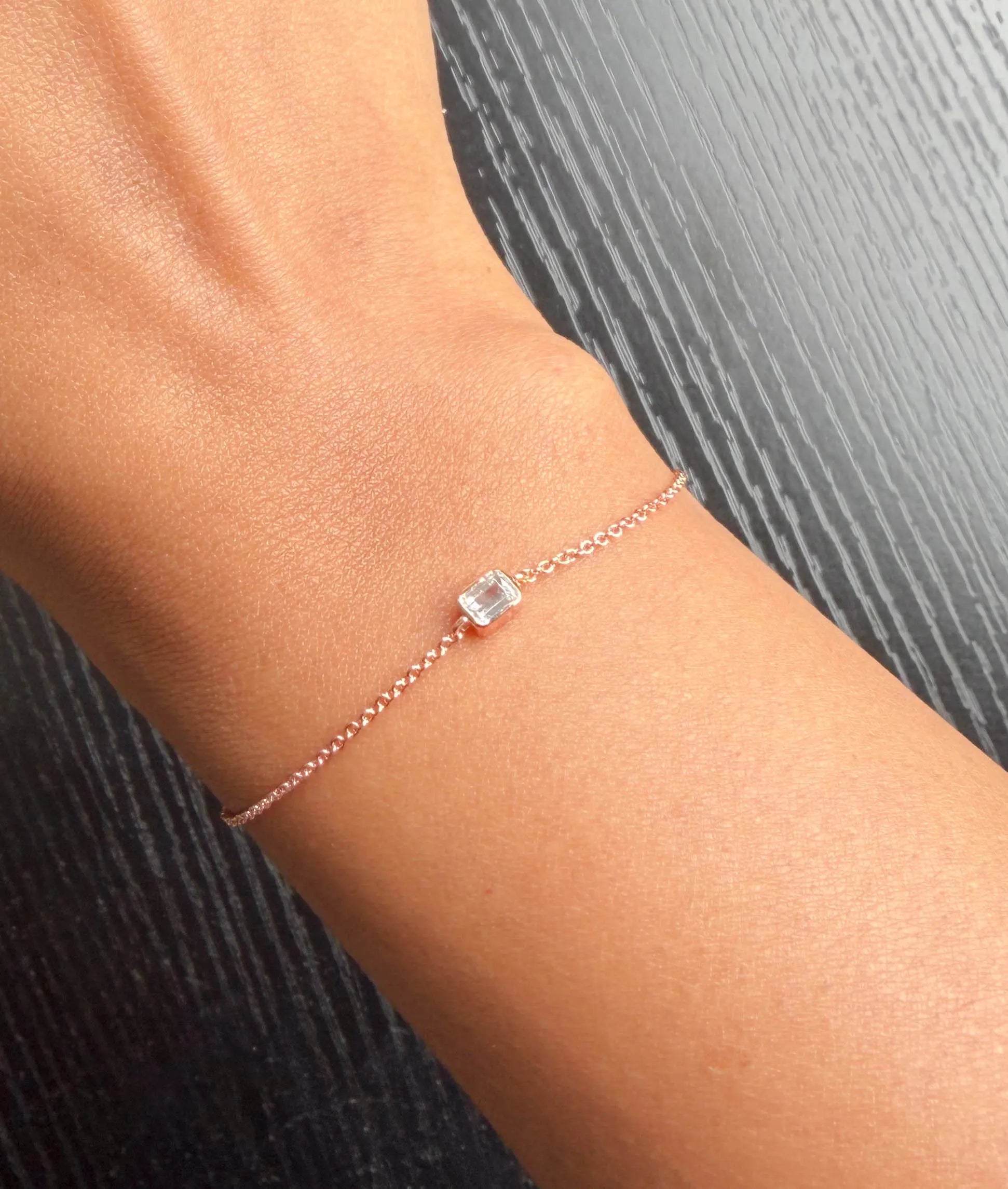 Diamond Solitaire Bracelet