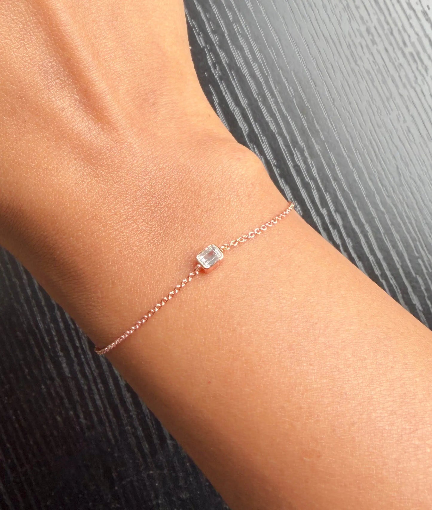 Diamond Solitaire Bracelet
