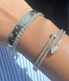 Sprinkle Me Some Diamonds Bangle on wrist playful display