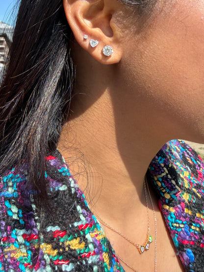 Classic Diamond Stud Earrings