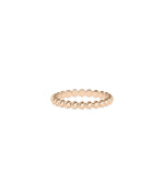 2.70 mm Wide Beaded Band Ring - 79e | Everyday 14K Gold Jewelry