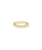 4.00 mm Wide Beaded Band Ring - 79e | Everyday 14K Gold Jewelry