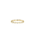 Five-Stone Bezel Station Diamond Band Ring
