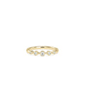 Five-Stone Graduating Station Diamond Band Ring