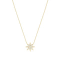 Pave Diamond Star Necklace