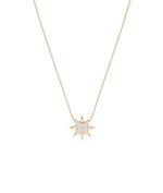 Rose gold Diamond Pave Star featuring complete sparkle