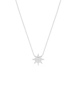White gold Diamond Pave Star celestial symbolic design