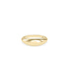 Gold Dome Ring in yellow gold with classic gently curved domed profile