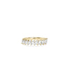 Diamond Marquise Band Ring in yellow gold with elegant marquise-cut diamond arrangement
