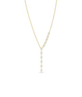 Diamond Studded Y Necklace