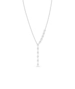 White gold Diamond Studded Y Shape extraordinary fully-studded design