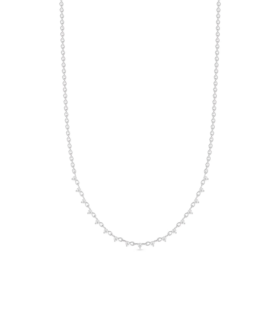 Diamond Layer Necklace - 79e | Everyday 14K Gold Jewelry