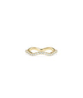 Diamond Swirl Eternity Ring