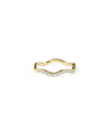 Diamond Swirl Eternity Ring side angle revealing swirling diamond detail