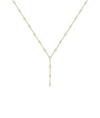 Diamond Y Necklace - 79e | Everyday 14K Gold Jewelry