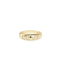 Pave Diamond Mantra Dome Ring