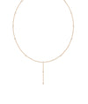 Diamond Station Necklace - 79e | Everyday 14K Gold Jewelry