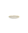 Diamond Pave Dome Ring yellow gold front view showcasing continuous pave sparkle