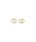 Diamond Circle Earring