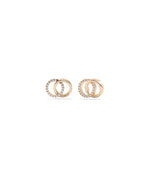 Diamond Circle Earring - 79e | Everyday 14K Gold Jewelry